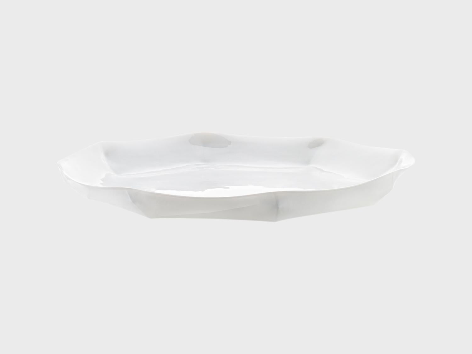 Set da sushi in porcellana con texture carta Contemporary Nymphenburg Porcelain In condizioni Nuovo in vendita a München, Bavaria