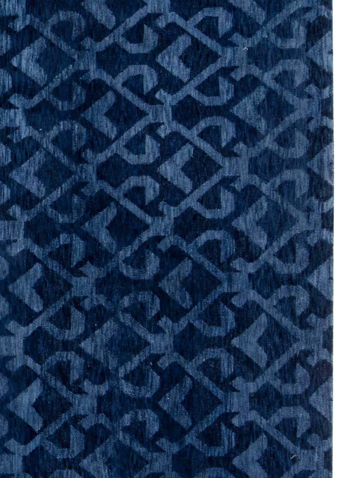 Contemporary Pashmina Euro Blue Rug von Doris Leslie Blau im Zustand „Neu“ im Angebot in New York, NY