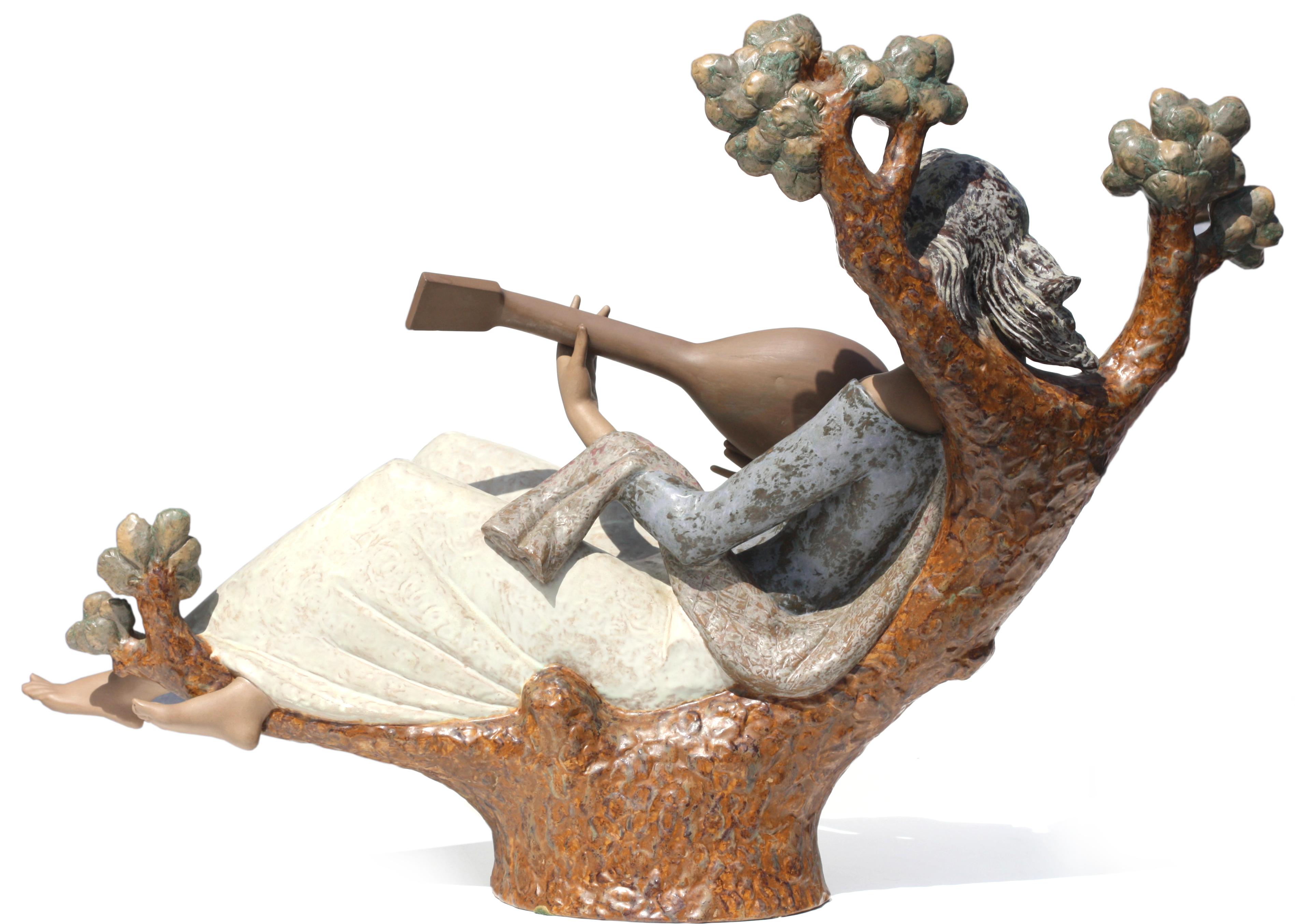 Marineskulptur aus patinierter Bronze im Angebot 1