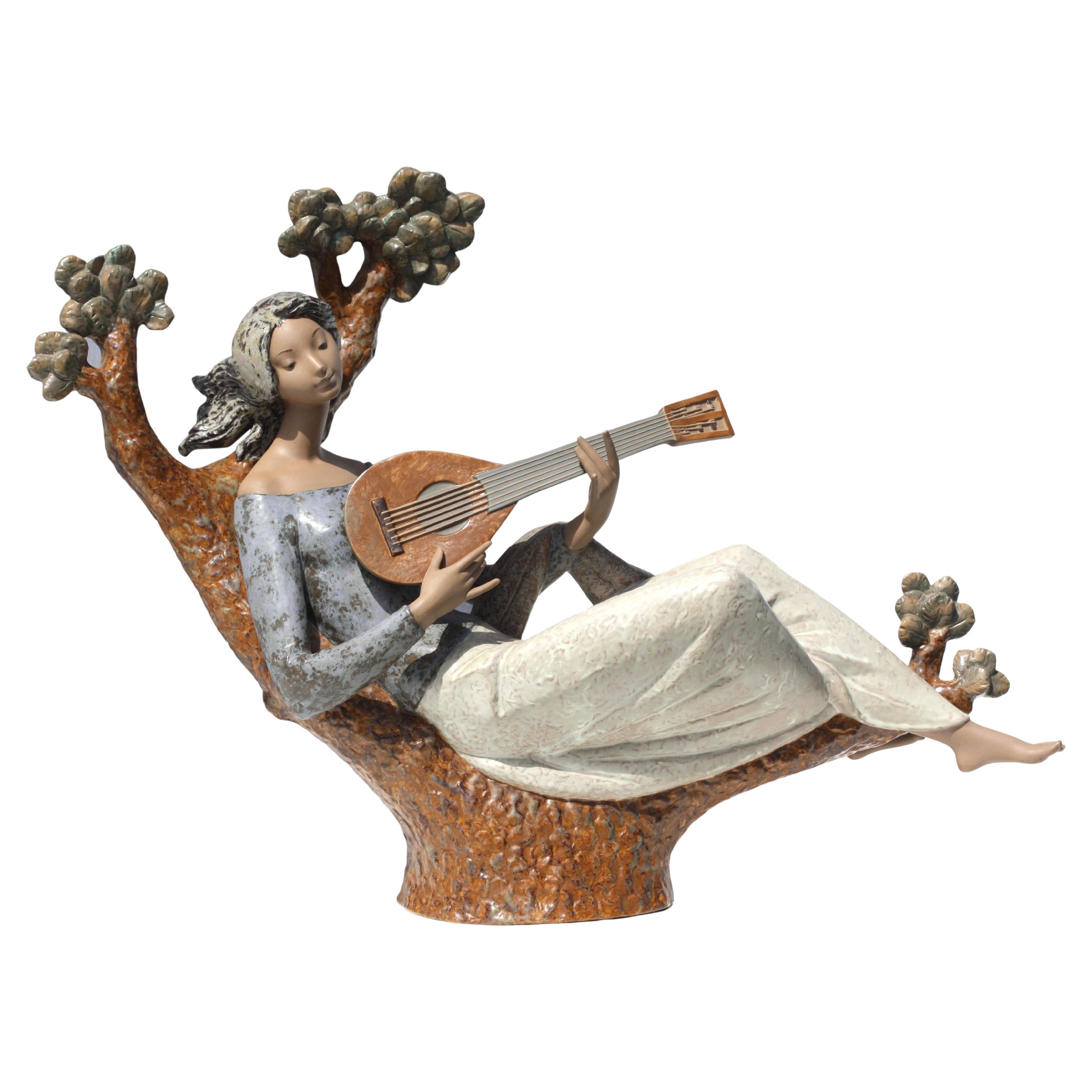 Marineskulptur aus patinierter Bronze im Angebot