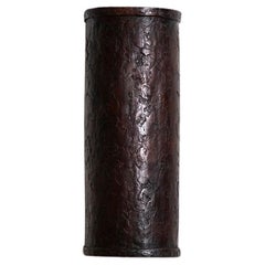 Contemporary Patinated Bronze Wall Sconce, Cronos Small by Garnier&Linker