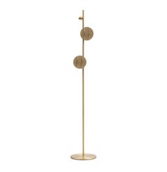 El Floor Lamp CS1 by NOOM – Sculptural Contemporary Design Lighting in Brass