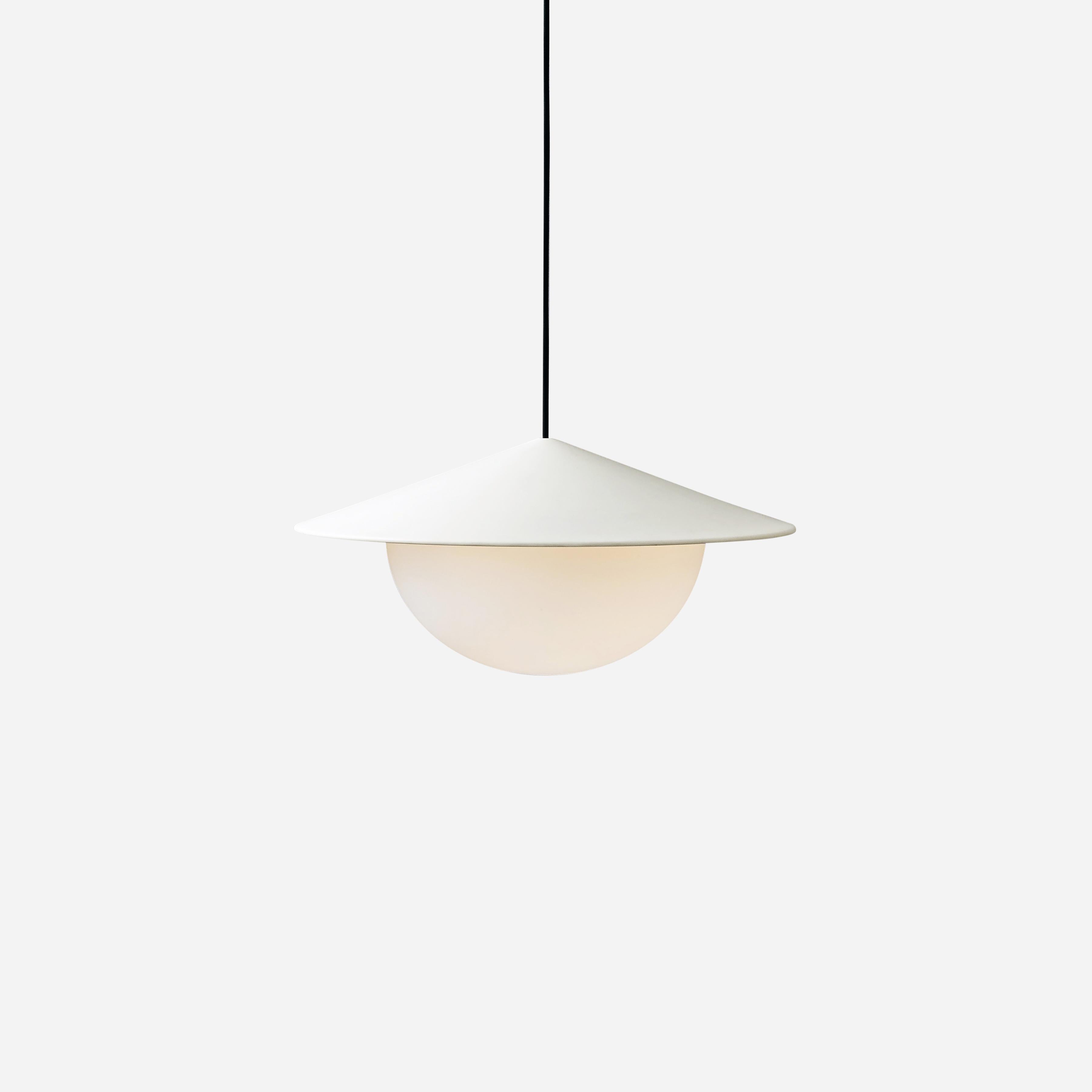 PVC Contemporary Pendant Lamp 'Alley' by AGO 'Large - Charcoal' For Sale