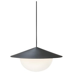 Contemporary Pendant Lamp 'Alley' by AGO 'Large - Black'