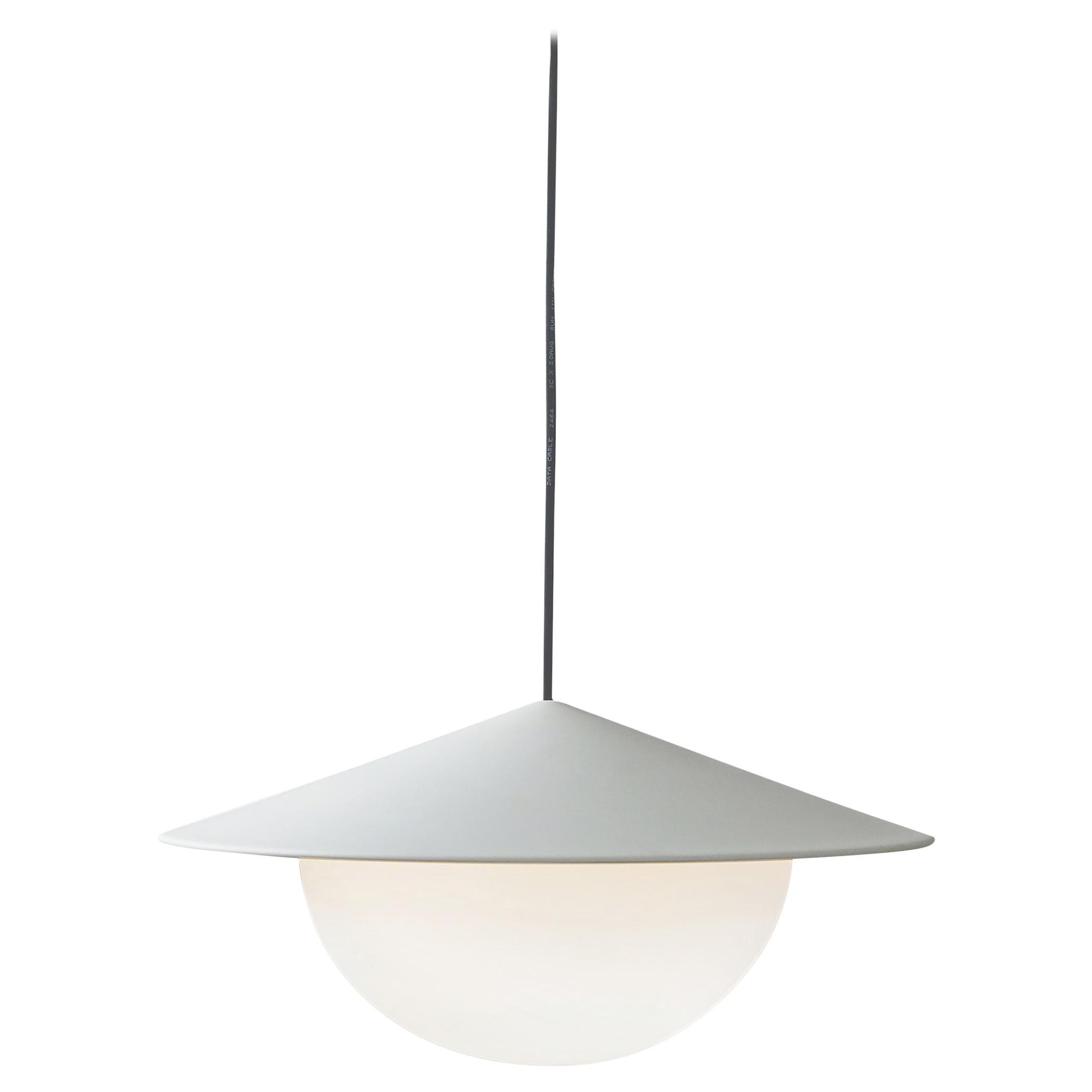 Contemporary Pendant Lamp 'Alley' by AGO 'Large - Grey' For Sale