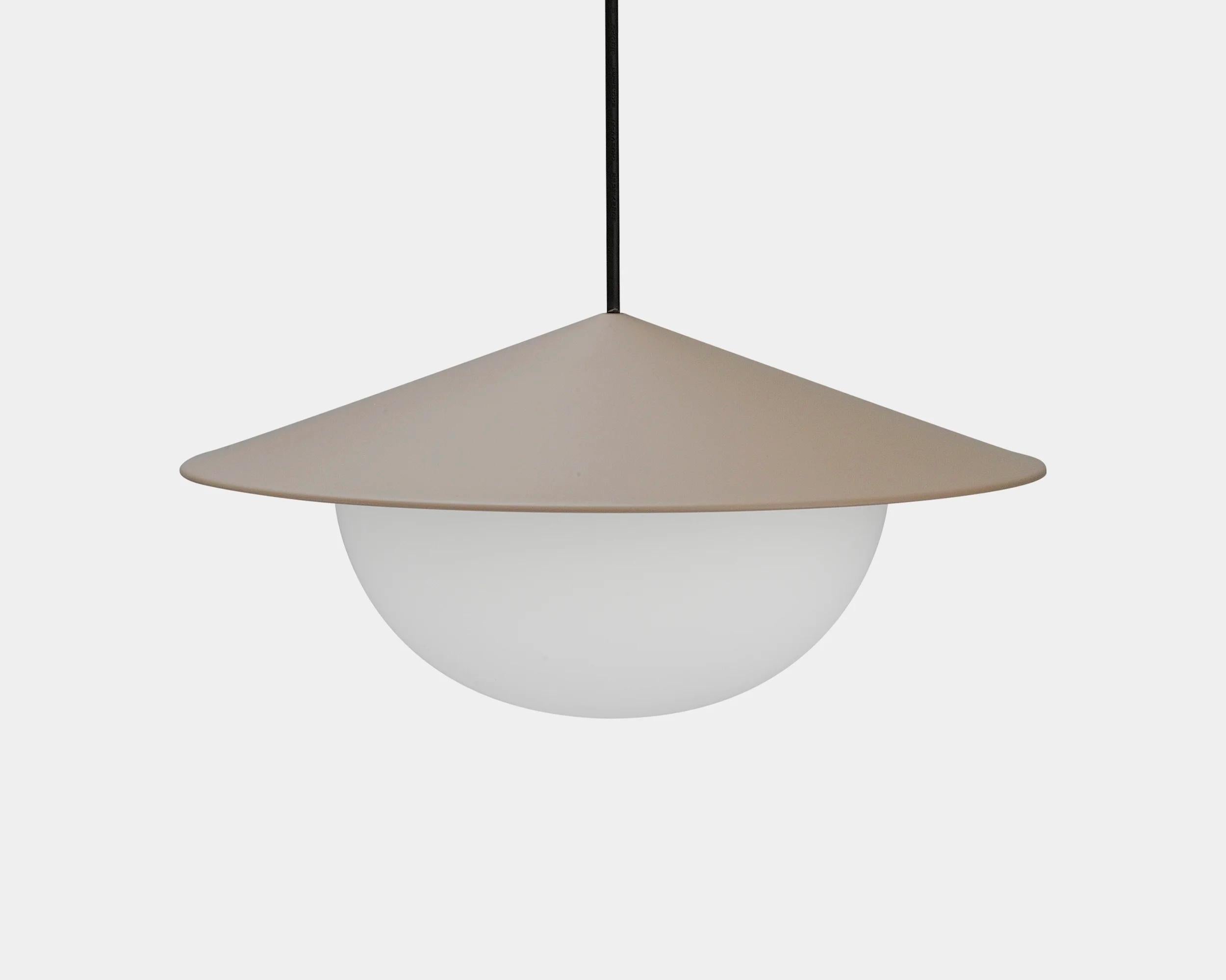 Contemporary Pendant Lamp 'Alley' by AGO 'Large, Mustard' In New Condition For Sale In Paris, FR