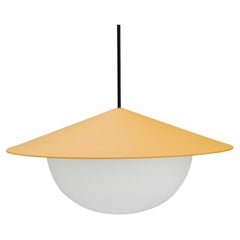 Contemporary Pendant Lamp 'Alley' by AGO 'Large, Mustard'