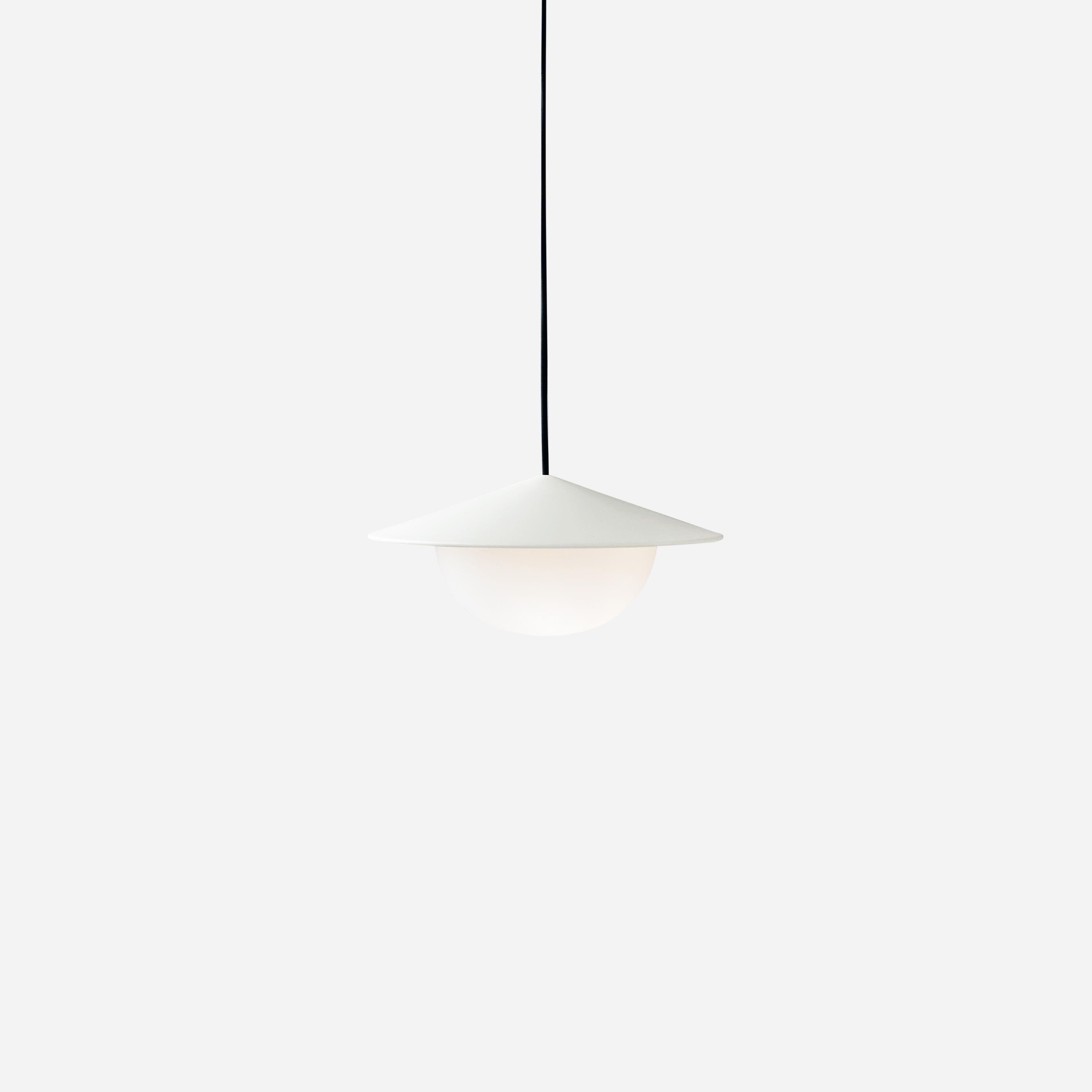 Contemporary Pendant Lamp 'Alley' by AGO 'Large-White' For Sale 1