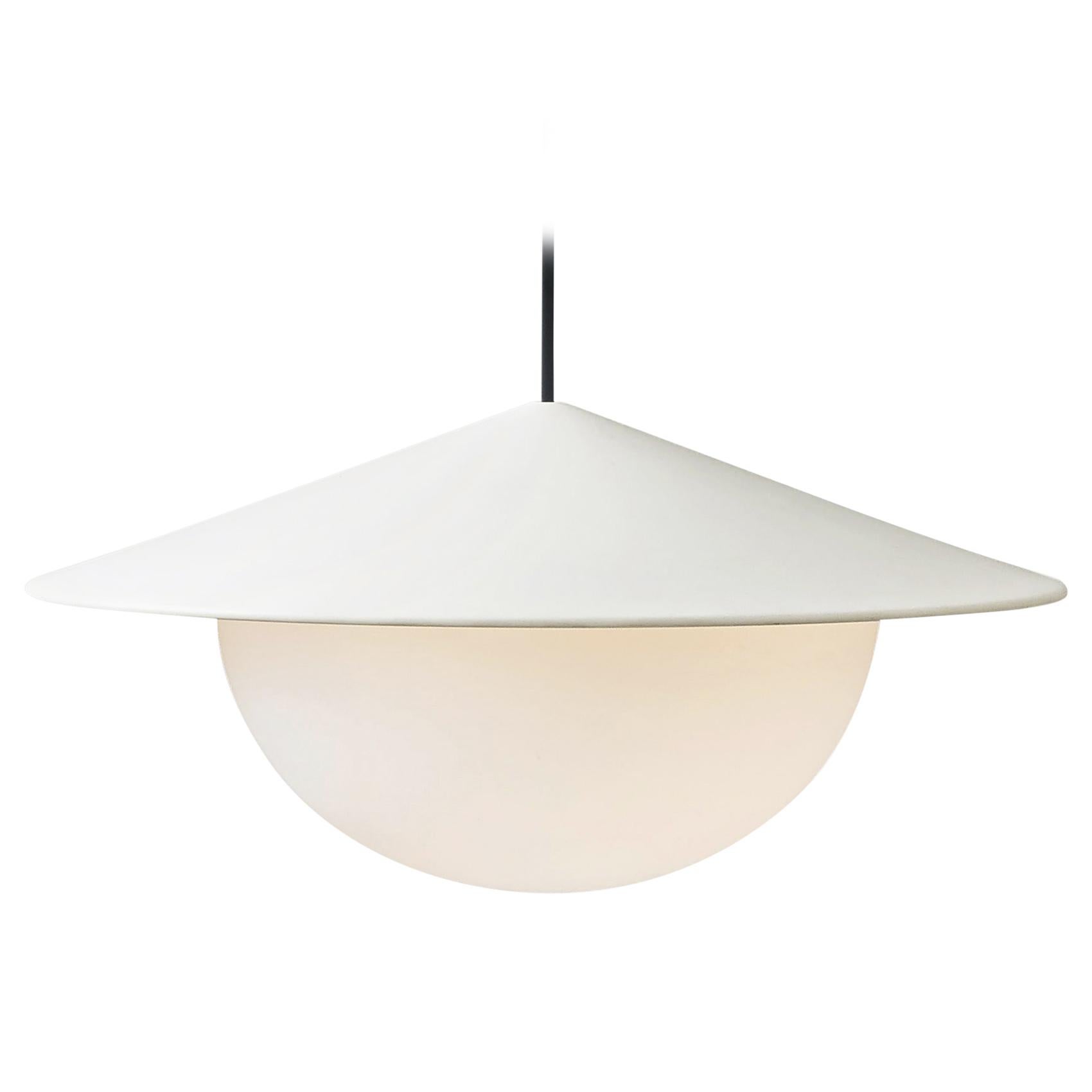 Contemporary Pendant Lamp 'Alley' by AGO 'Large-White' For Sale