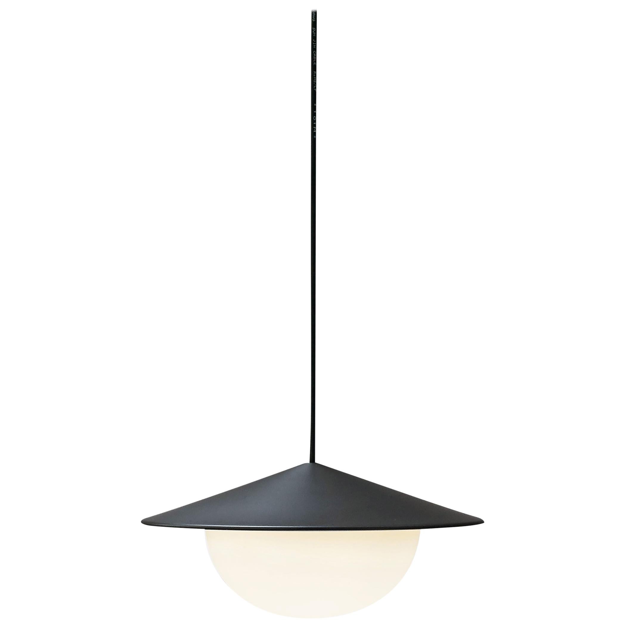 Contemporary Pendant Lamp 'Alley' by AGO 'Small-Charcoal' For Sale