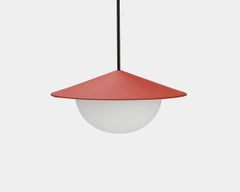 Lampada a sospensione contemporanea "Alley" di AGO "Small-Brick Red
