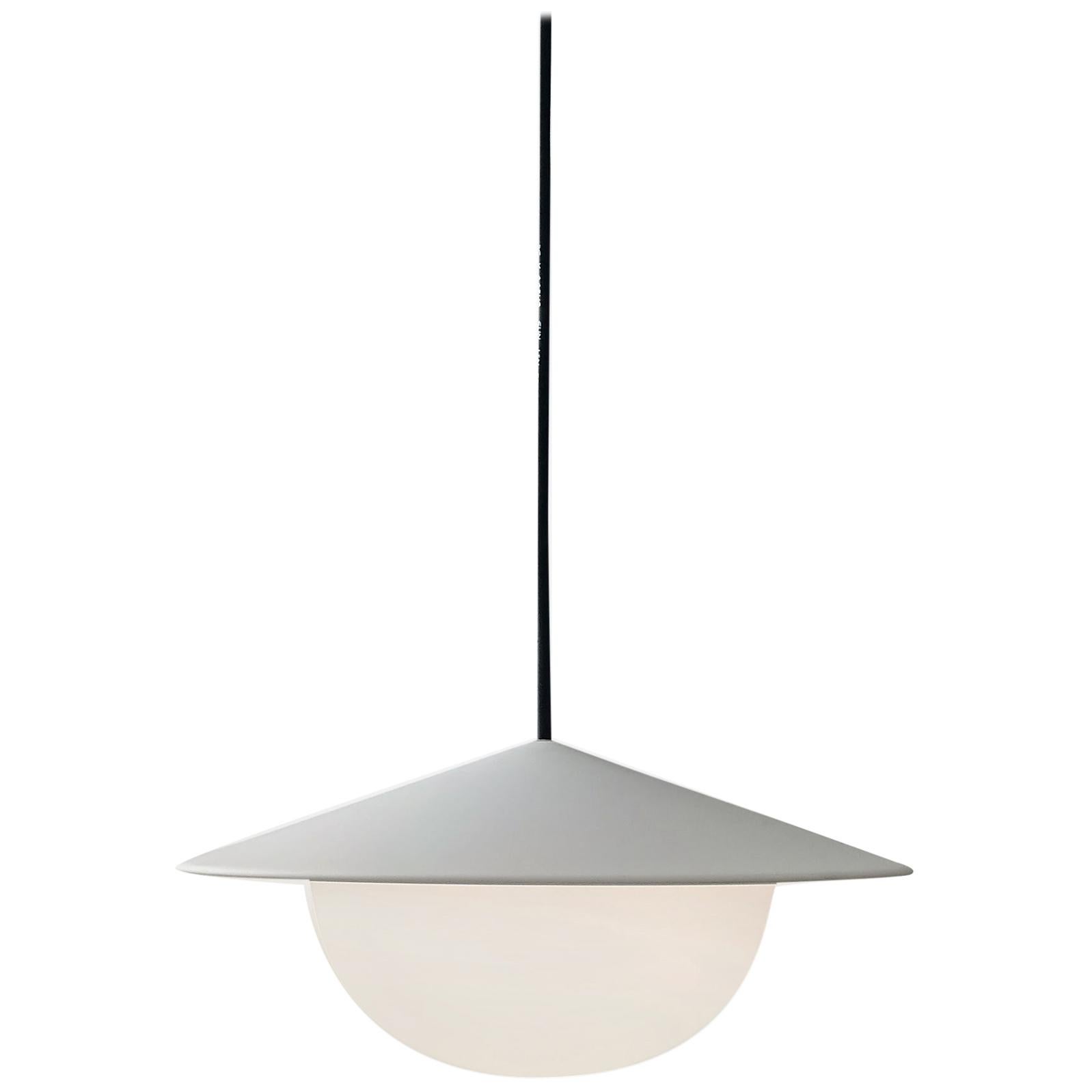 Contemporary Pendant Lamp 'Alley' by AGO 'Small - Grey'