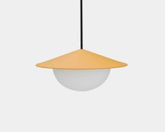 Contemporary Pendant Lamp 'Alley' by AGO 'Small- Mustard'