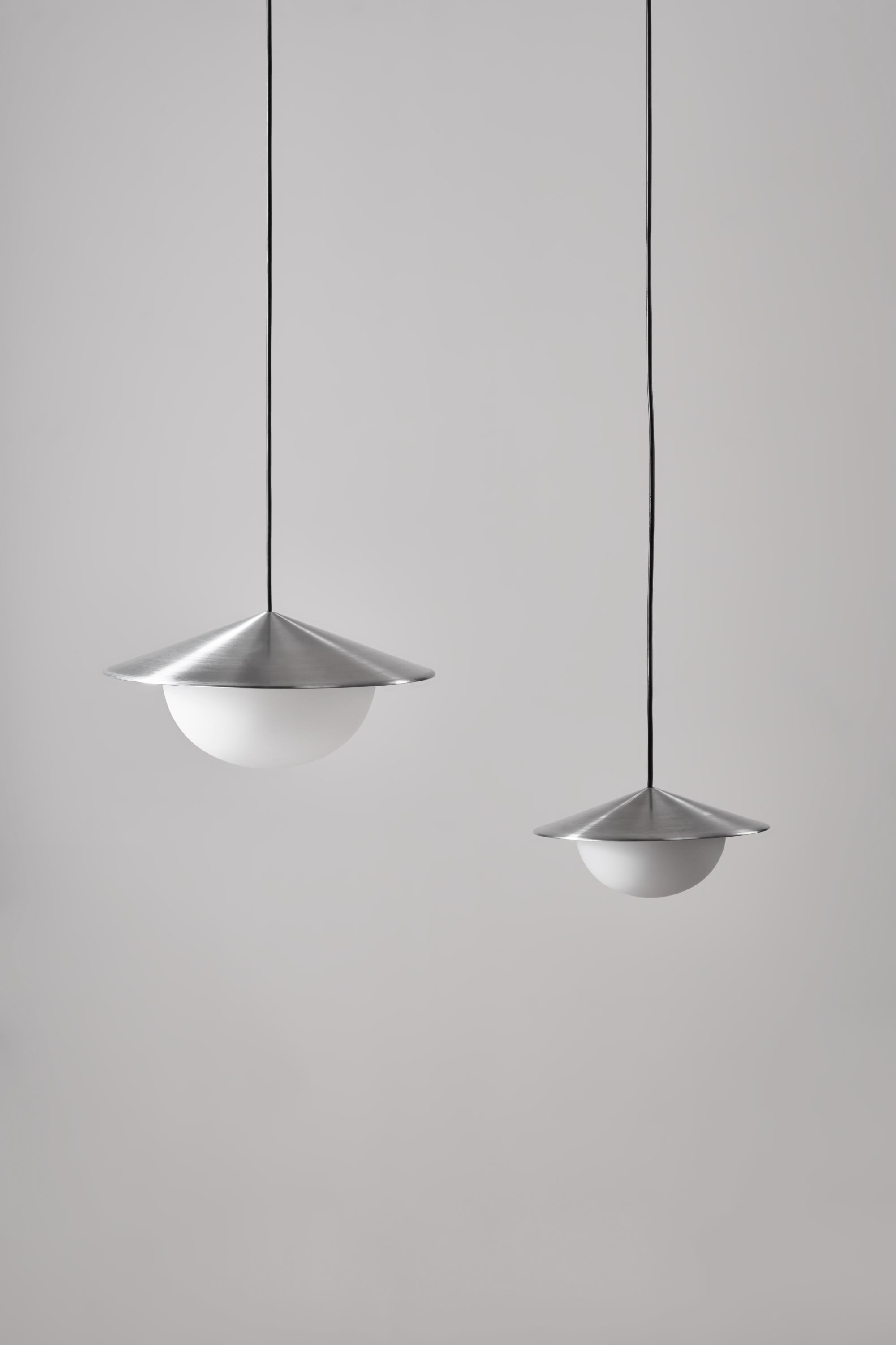 'THE RAW' Collection - Limited Edition

Alley pendant lamp by AGO Lighting

Painted aluminum, white opal glass
LED G9 110-240V (not included)

Available colors:
Charcoal, white, grey, burgundy, green, mustard, dark blue, mud grey, brick red or RAW