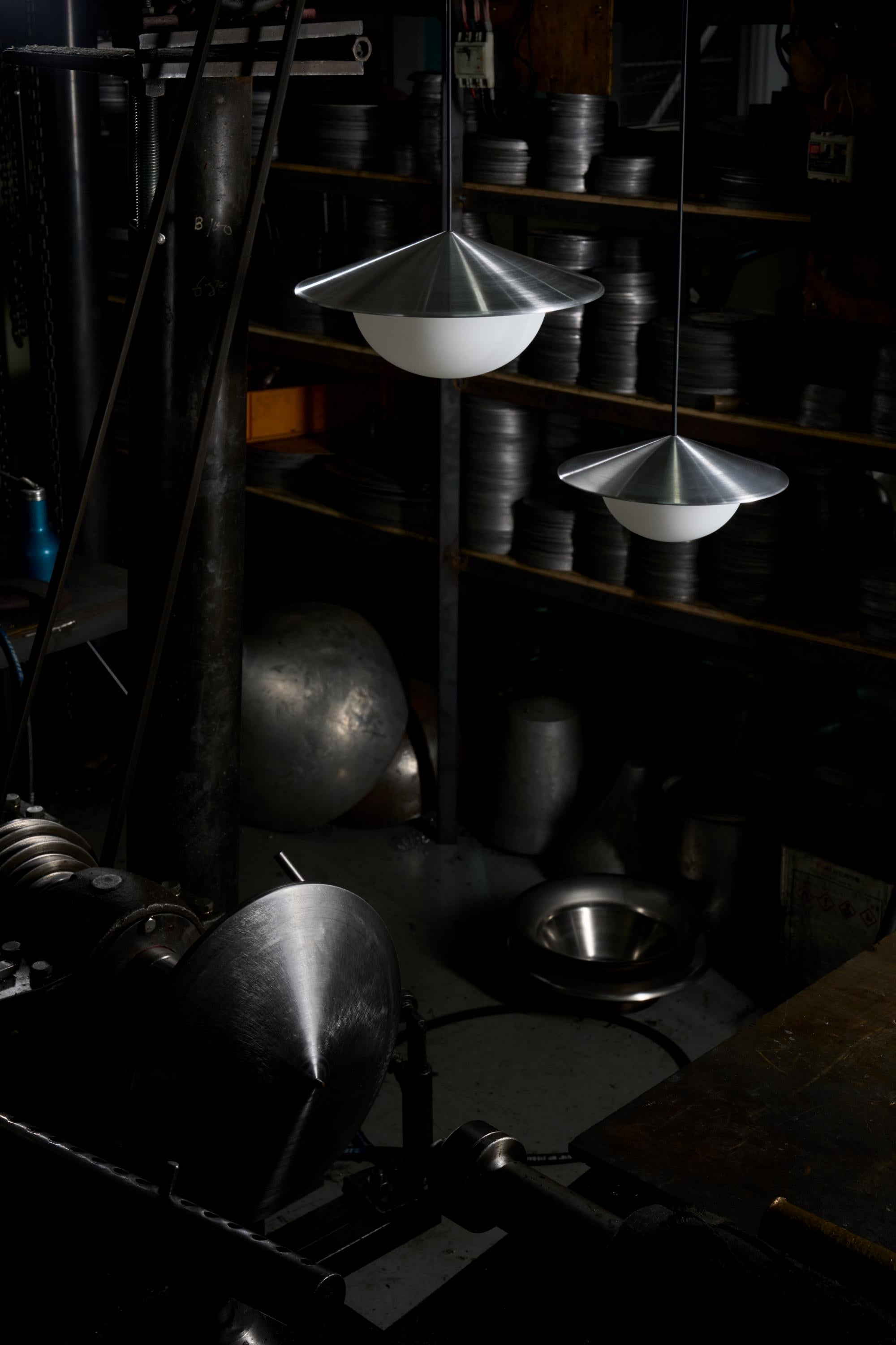 Organic Modern Contemporary Pendant Lamp 'Alley' by AGO 'Small - RAW' (Limited Edition) For Sale