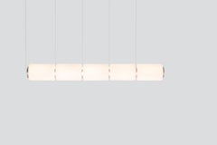 Contemporary Pendelleuchte 'Column' 175-5, Horizontal, Elfenbein