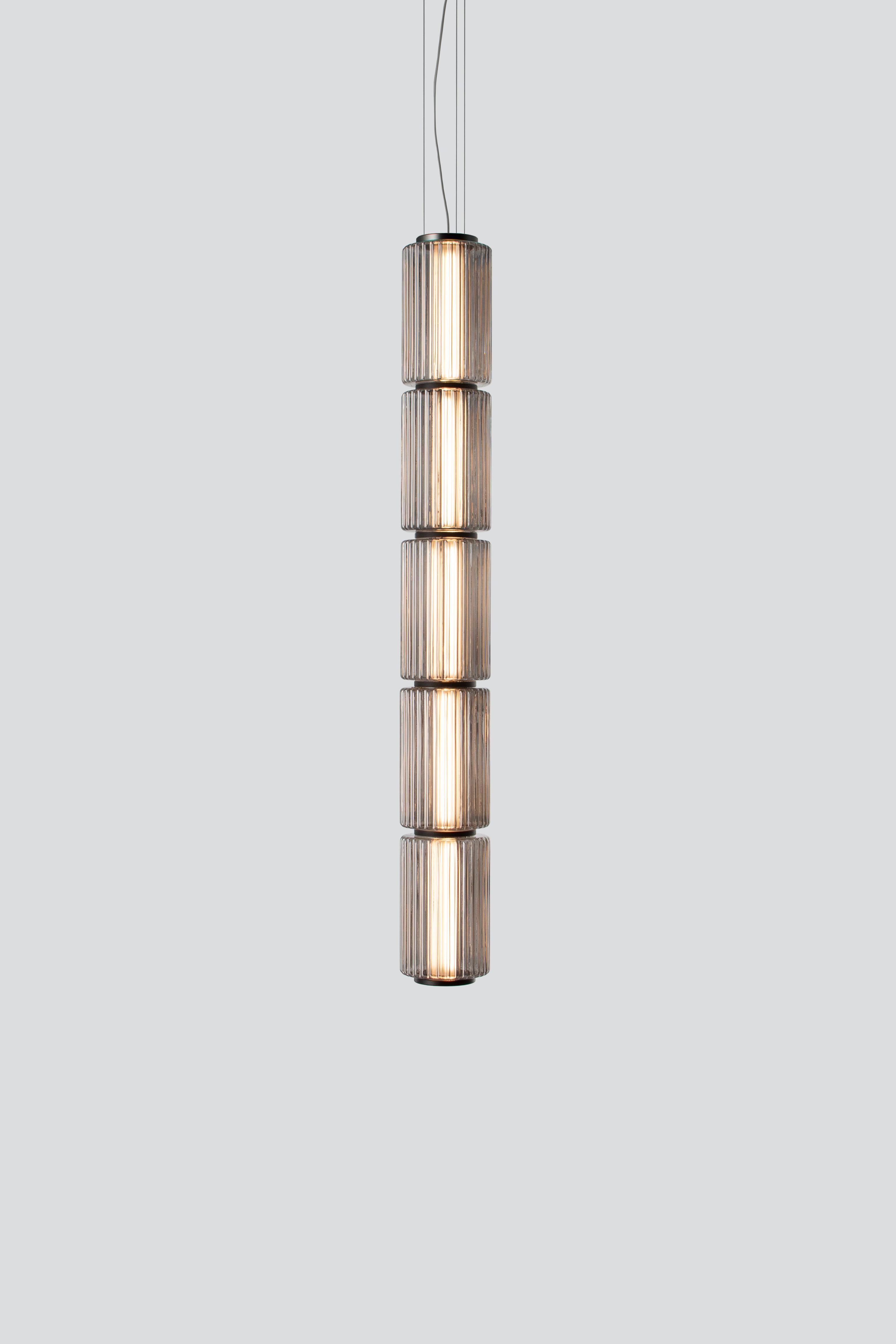 column pendant light