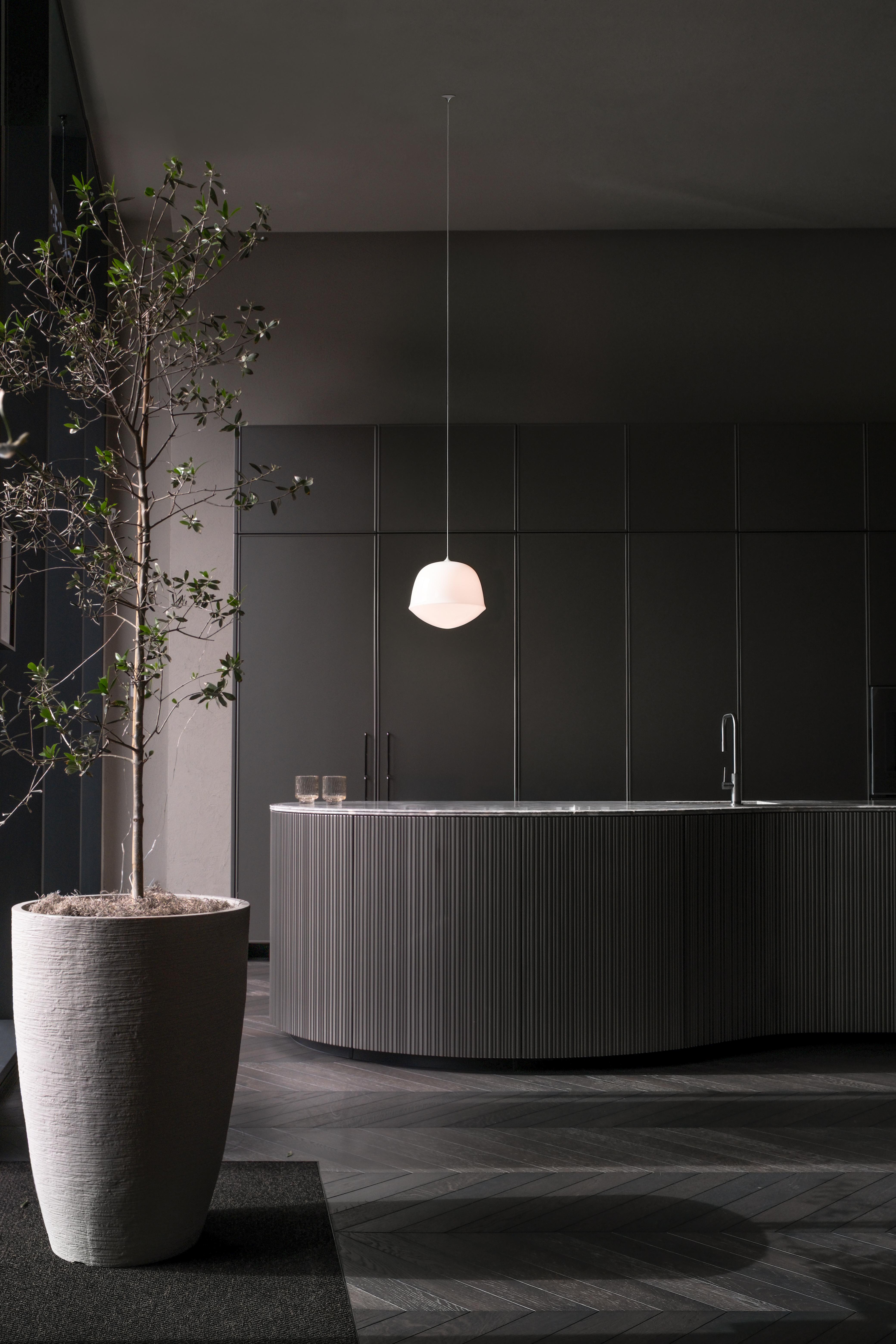 Lámpara Colgante Contemporánea 'Contour' 150, Perla by AND Siglo XXI y contemporáneo en venta