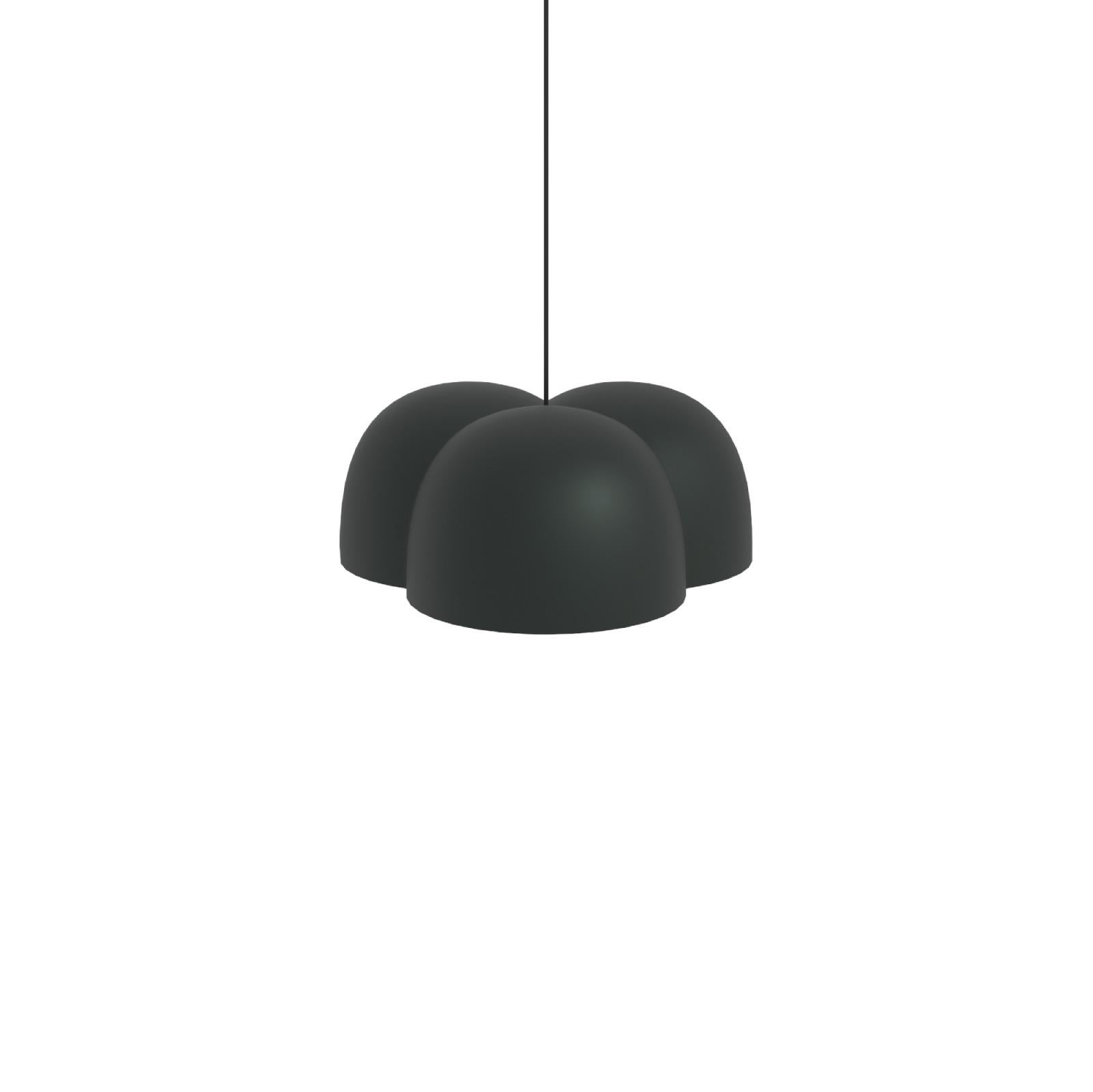 Contemporary Pendant Lamp 'Cotton' by ago, Large - Deep Green In New Condition For Sale In Paris, FR