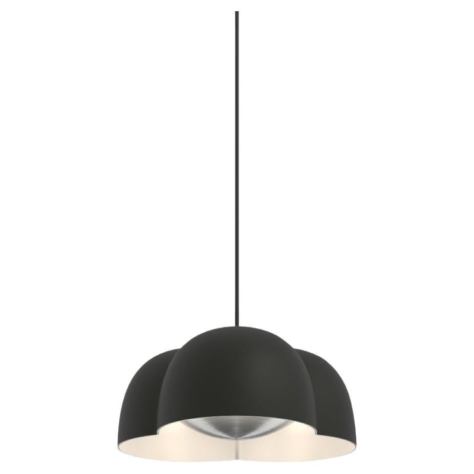 Contemporary Pendelleuchte 'Cotton' von Sebastian Herkner x Ago, klein, anthrazit