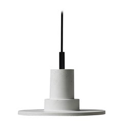 Contemporary Pendant Lamp 'DIE' in Concrete
