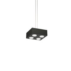 Lampada a sospensione contemporanea 'Domino' di Sylvain Willenz x ago, Carbone