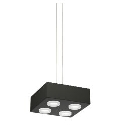 Contemporary Pendant Lamp 'Domino' by Sylvain Willenz x ago, Charcoal 