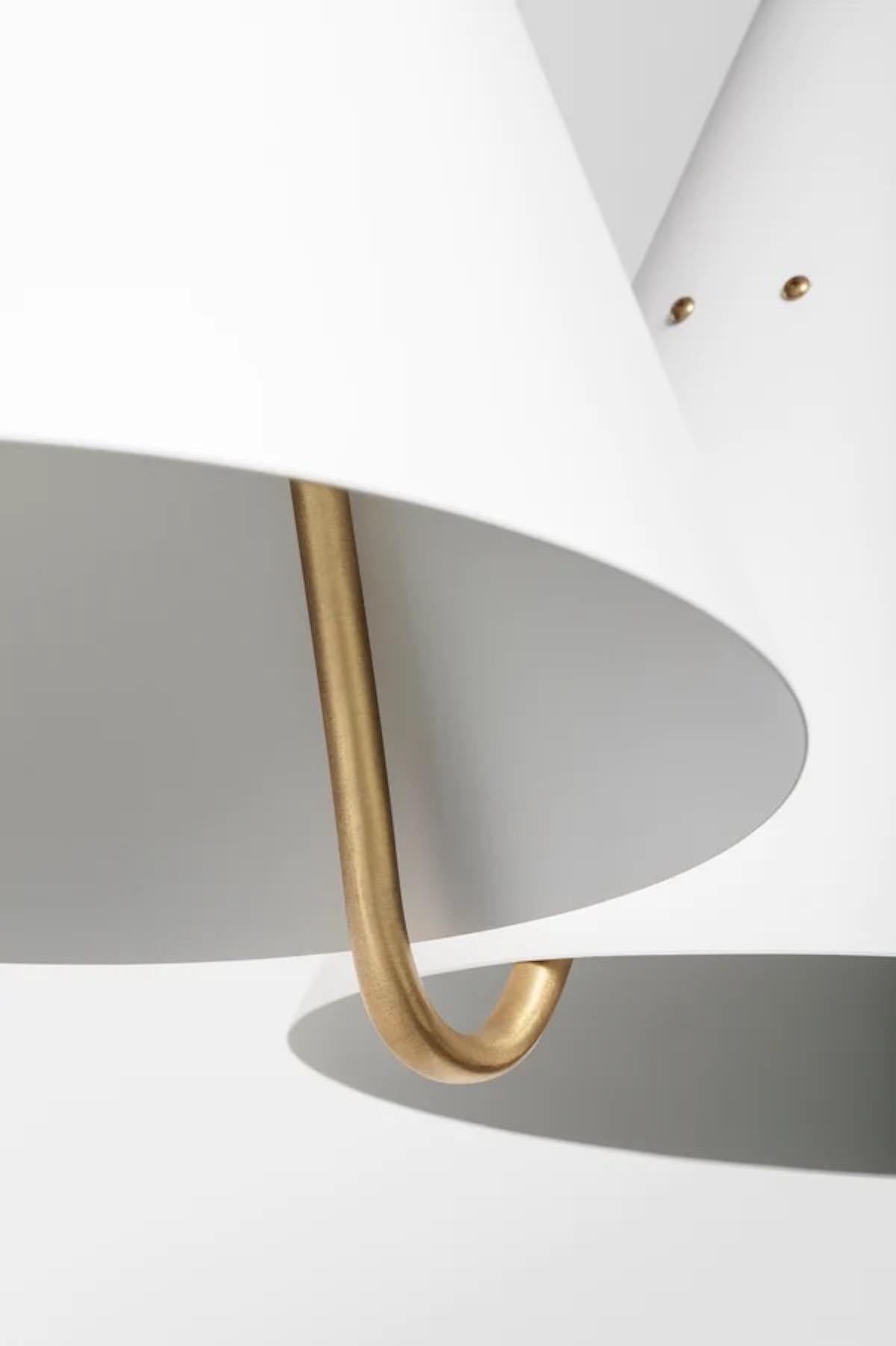 Lampe à suspension contemporaine en acier blanc Mosaik Updown de LYFA Neuf - En vente à Paris, FR