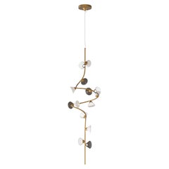 Lampe à suspension contemporaine 'Linfa' 565.22b par Federico Peri x Tooy, Or