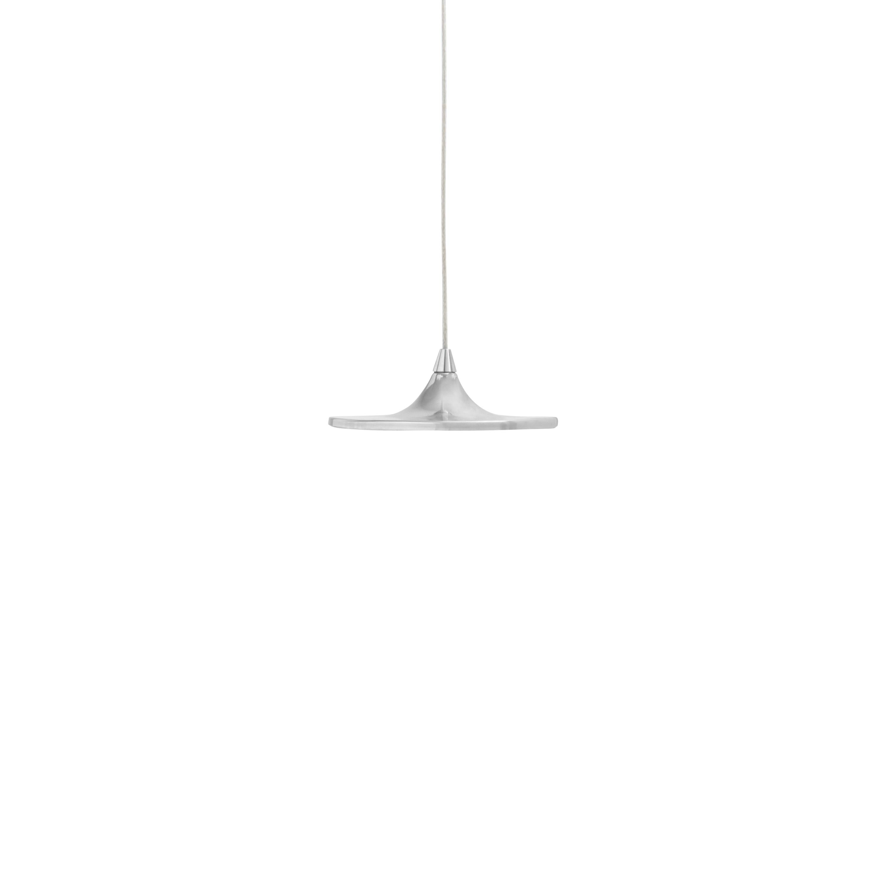 Contemporary Pendant Lamp 'Luna' Inox by Zieta For Sale at Contemporary Pendant Lamp 'Luna' Inox by Zieta For Sale at