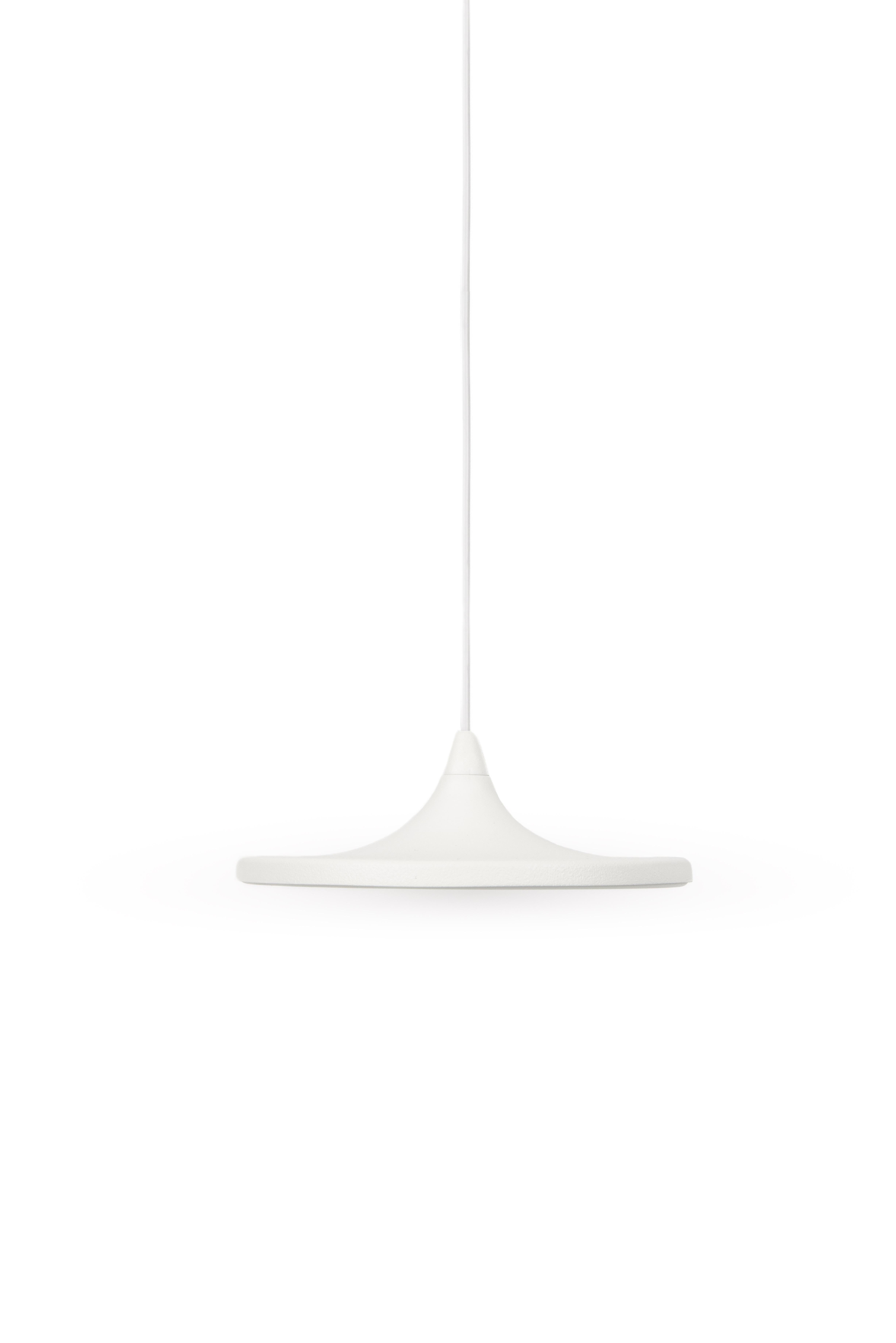 Organico moderno Lampada a sospensione Contemporary 'Luna' White Matt di Zieta in vendita