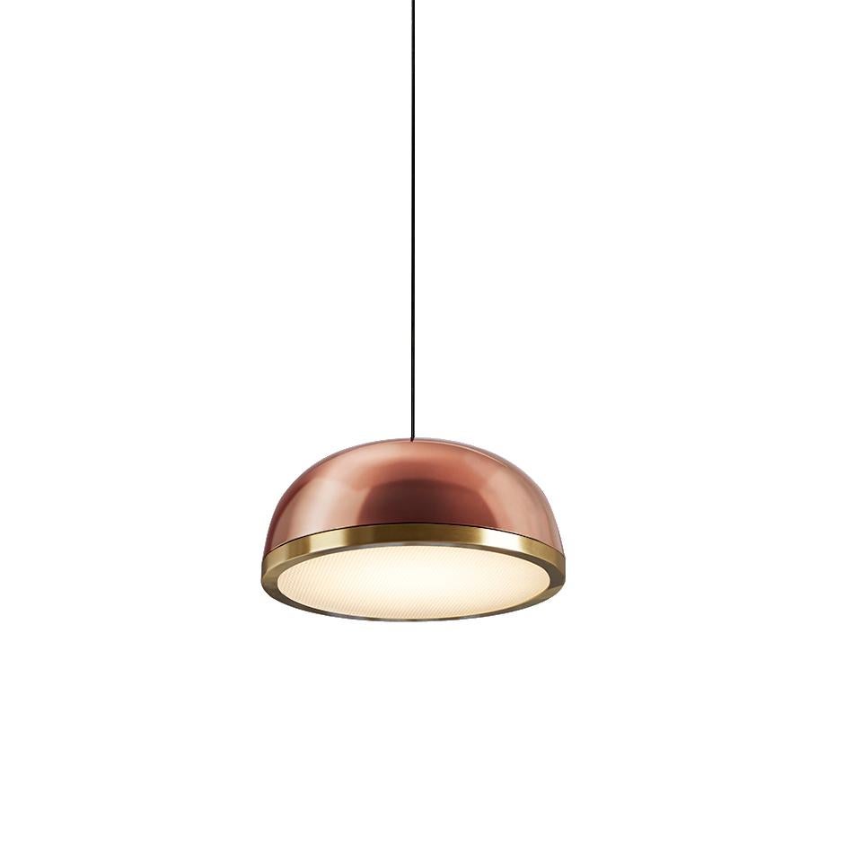 Contemporary Pendant Lamp 'Molly 556.22' by TOOY, Copper and Brass For Sale 3