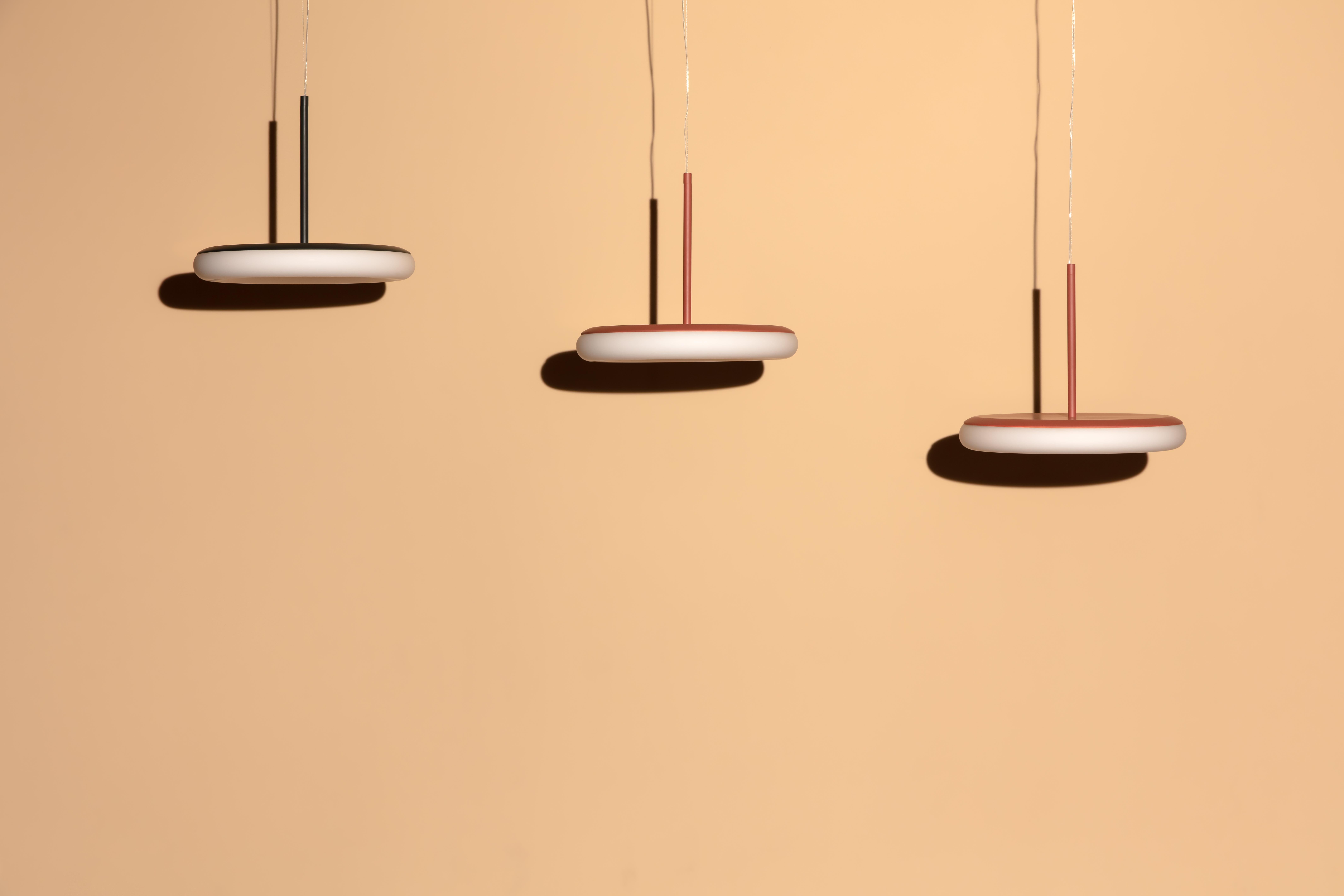 Lampe suspendue Contemporary 'Mozzi' by AGO 'Large  - Terre cuite en vente 4