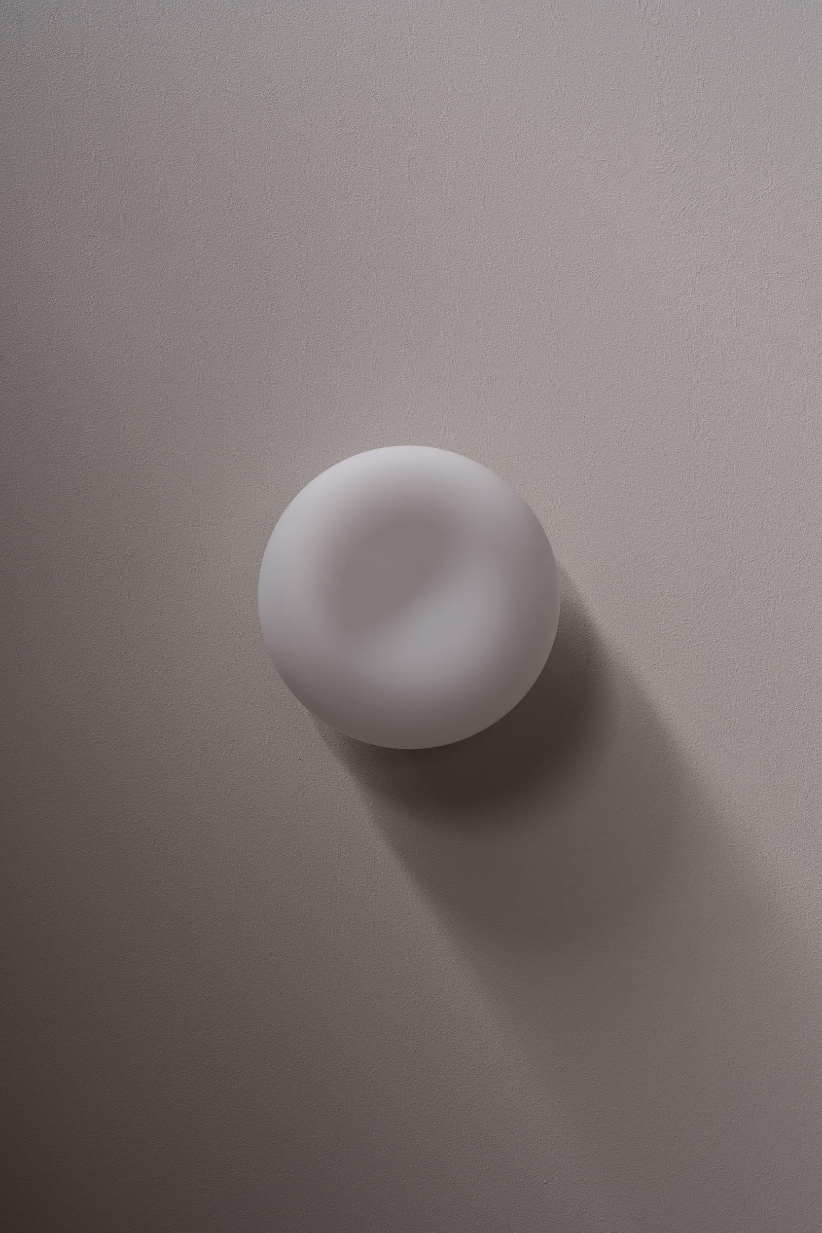 Contemporary Pendant Lamp 'Mozzi' by ago 'Small - Egg White' For Sale 6