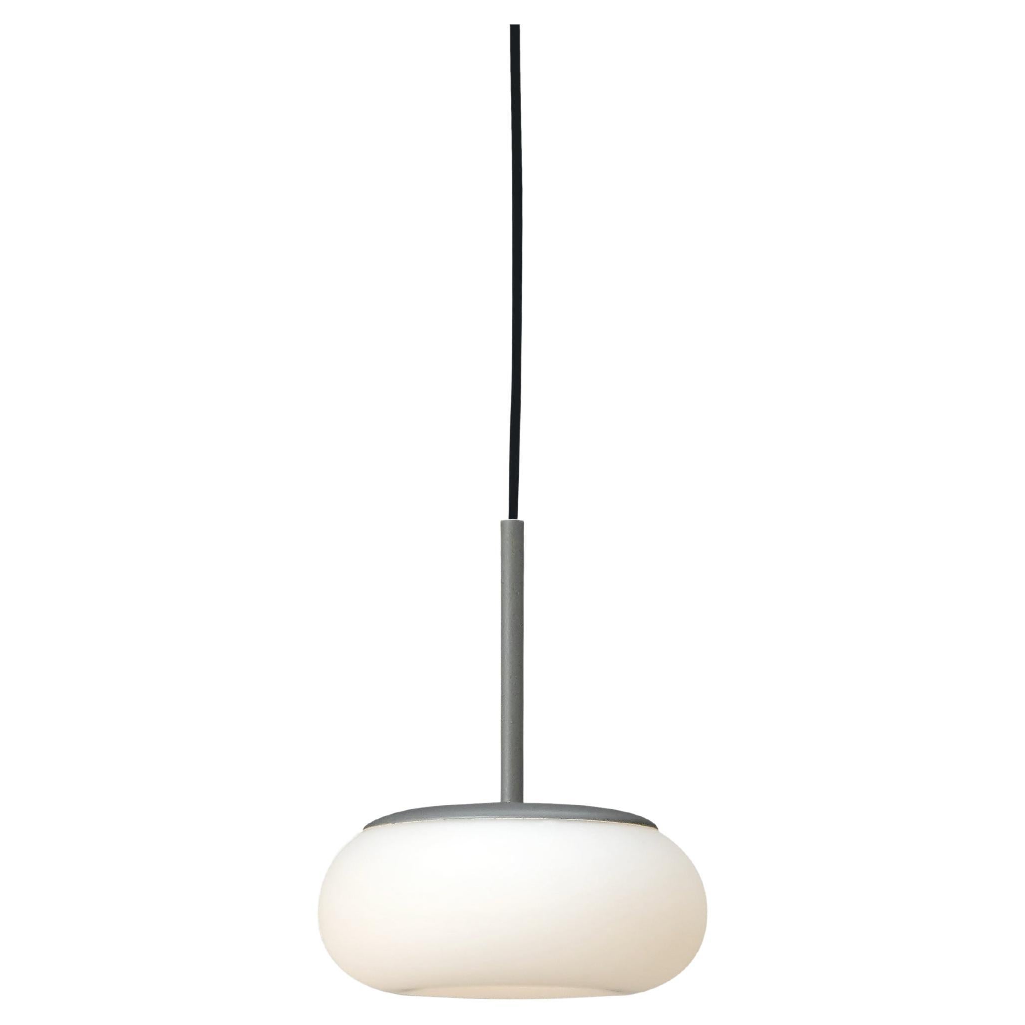 Contemporary Pendant Lamp 'Mozzi' by ago 'Small - Grey'