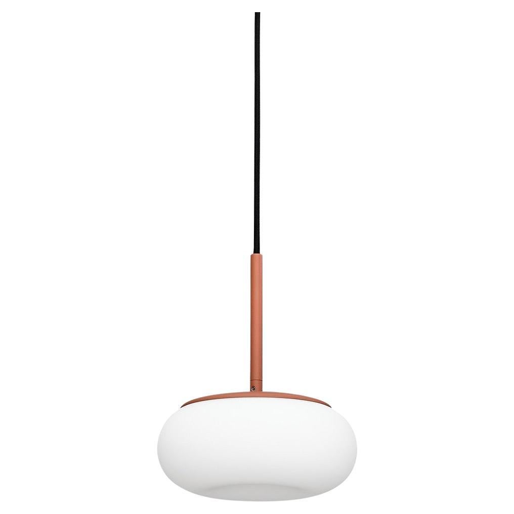 Contemporary Pendant Lamp 'Mozzi' by AGO 'Small - Terracotta' For Sale