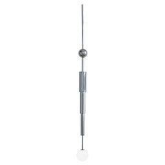 Contemporary Pendant Lamp 'Nebula-1' by TheShaw, Stainless Steel and Glass