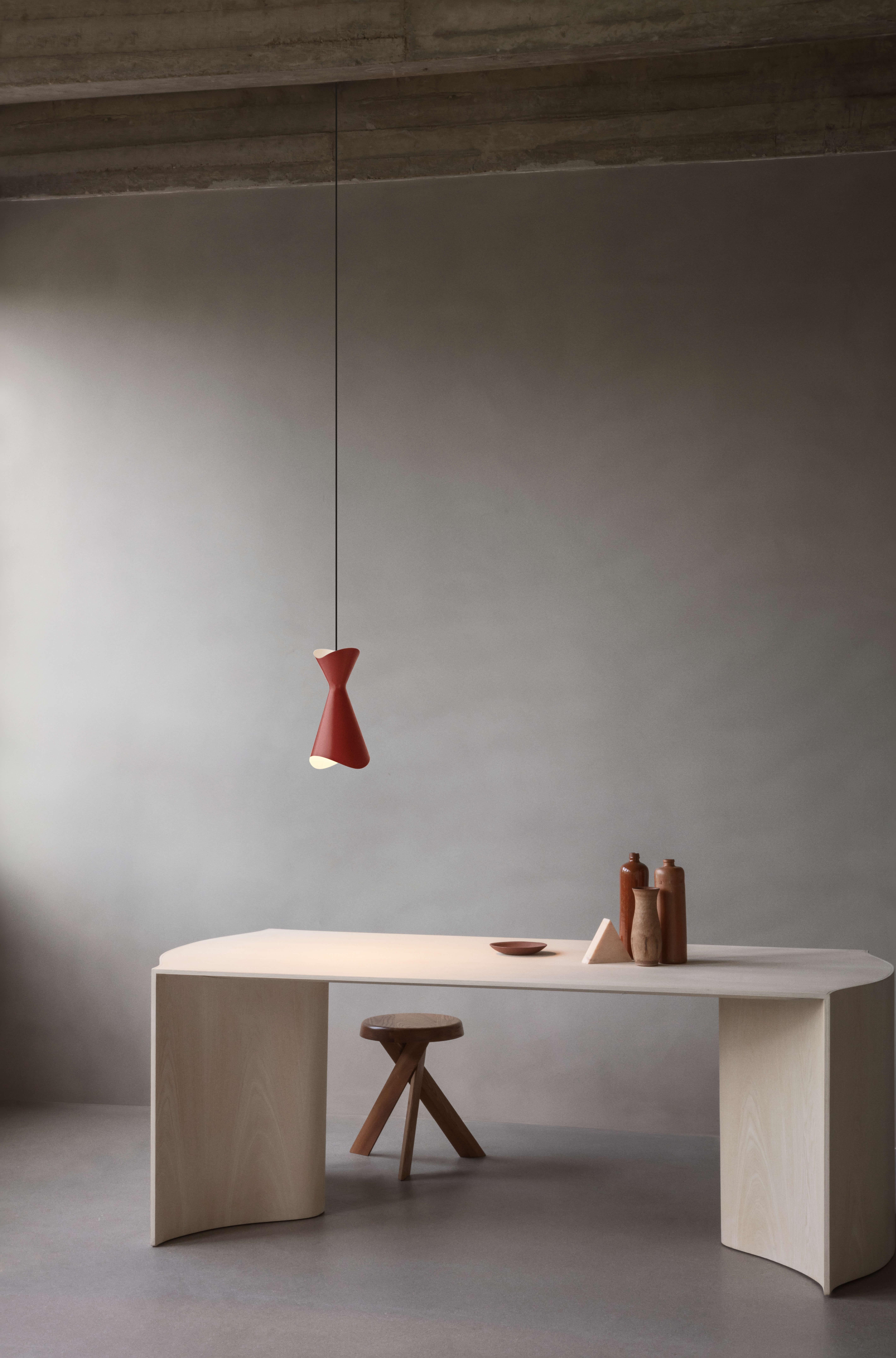 Scandinavian Modern Contemporary Pendant Lamp 'Ninotchka 275' by Lyfa, Black For Sale