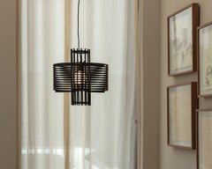 Lampe à suspension contemporaine «Nova » de AGO « Noir »