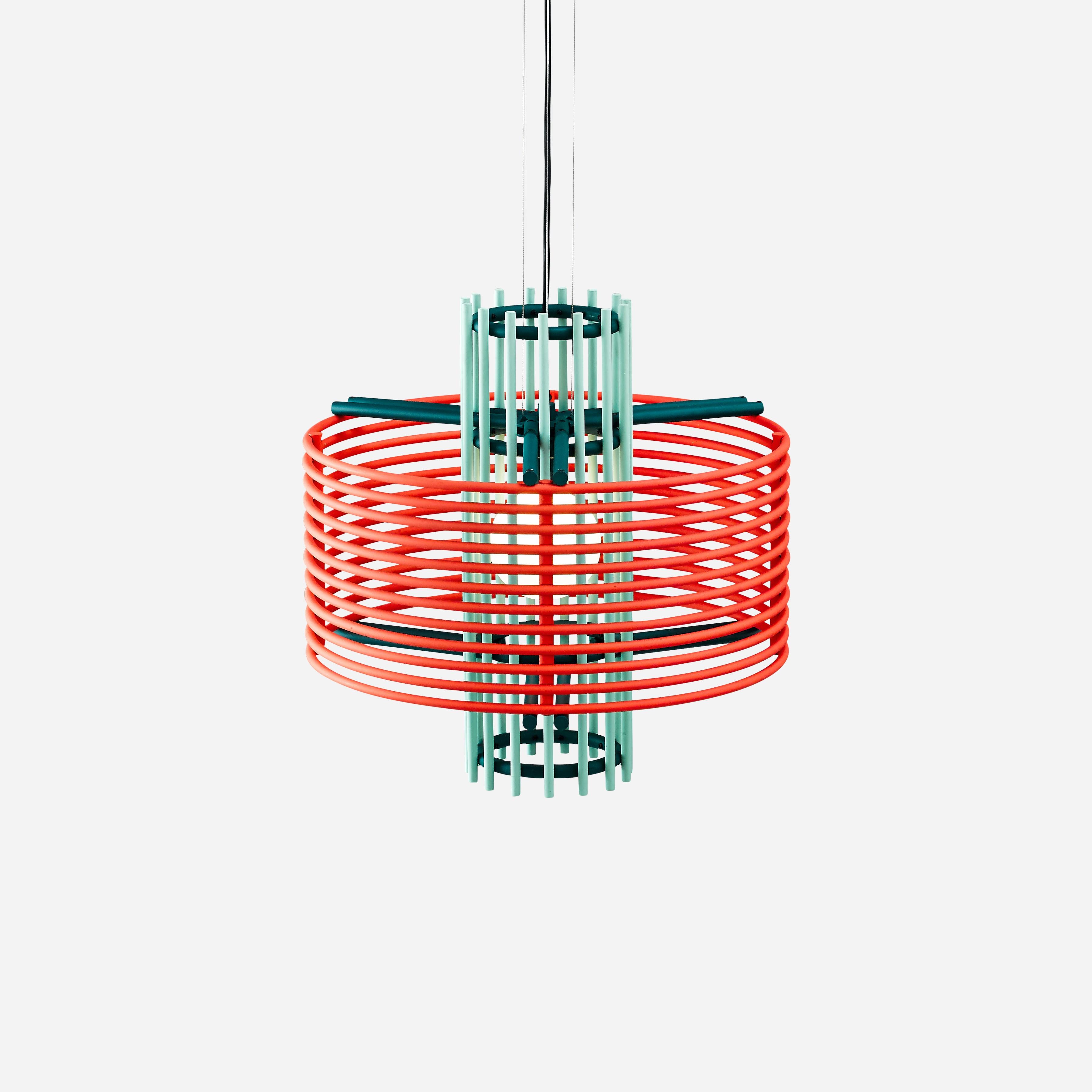 Contemporary Pendant Lamp 'Nova' by AGO 'Black' For Sale 2