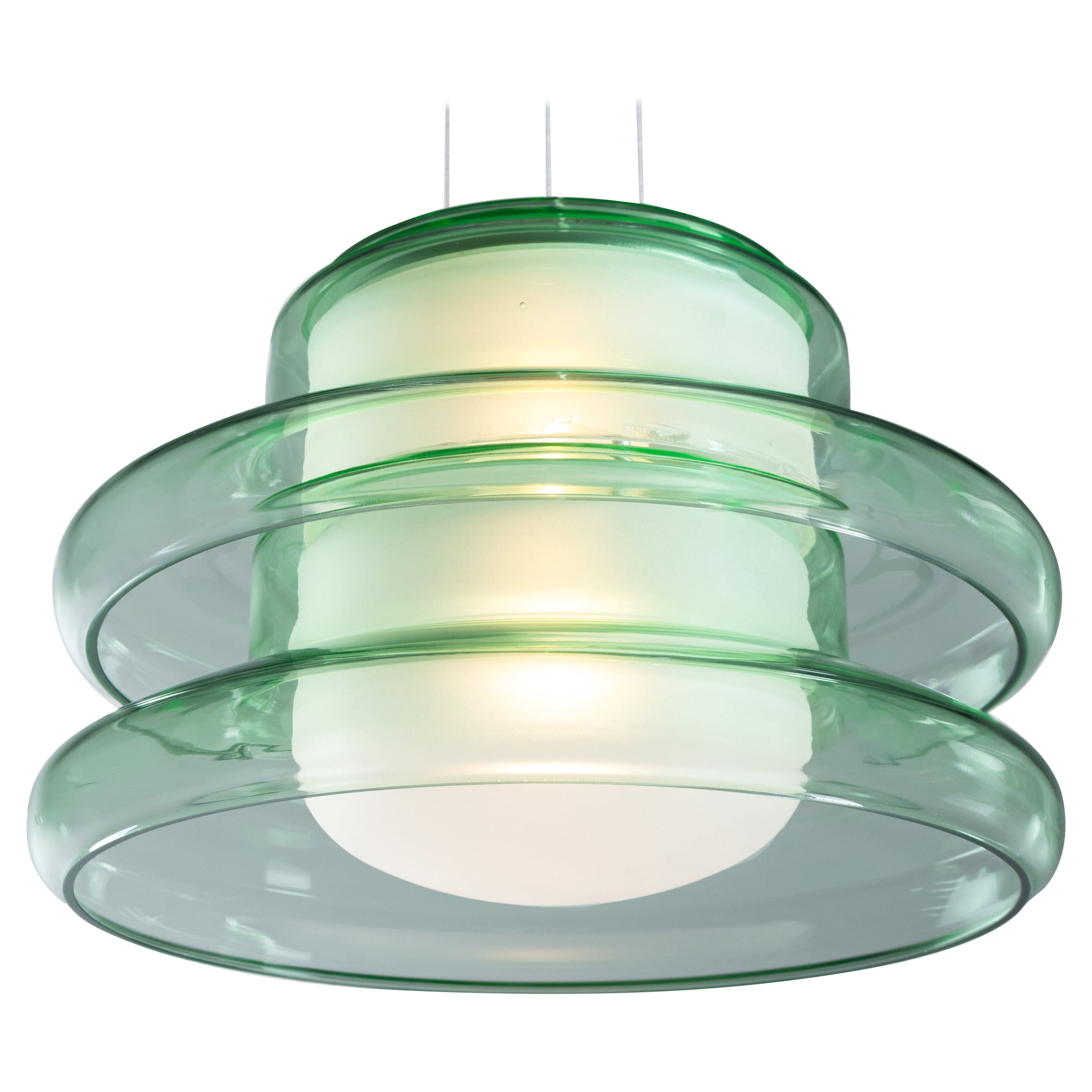 Lampada a sospensione contemporanea 'Pace 28-2', Float by AND