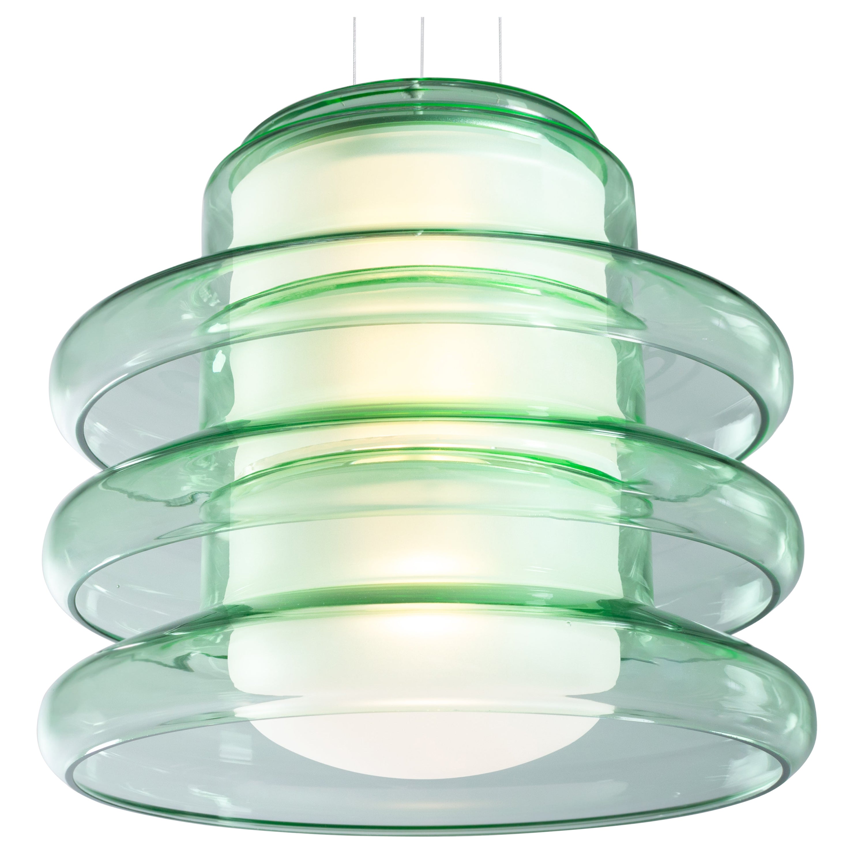 Lampada a sospensione contemporanea 'Pace 28-3', Float by AND