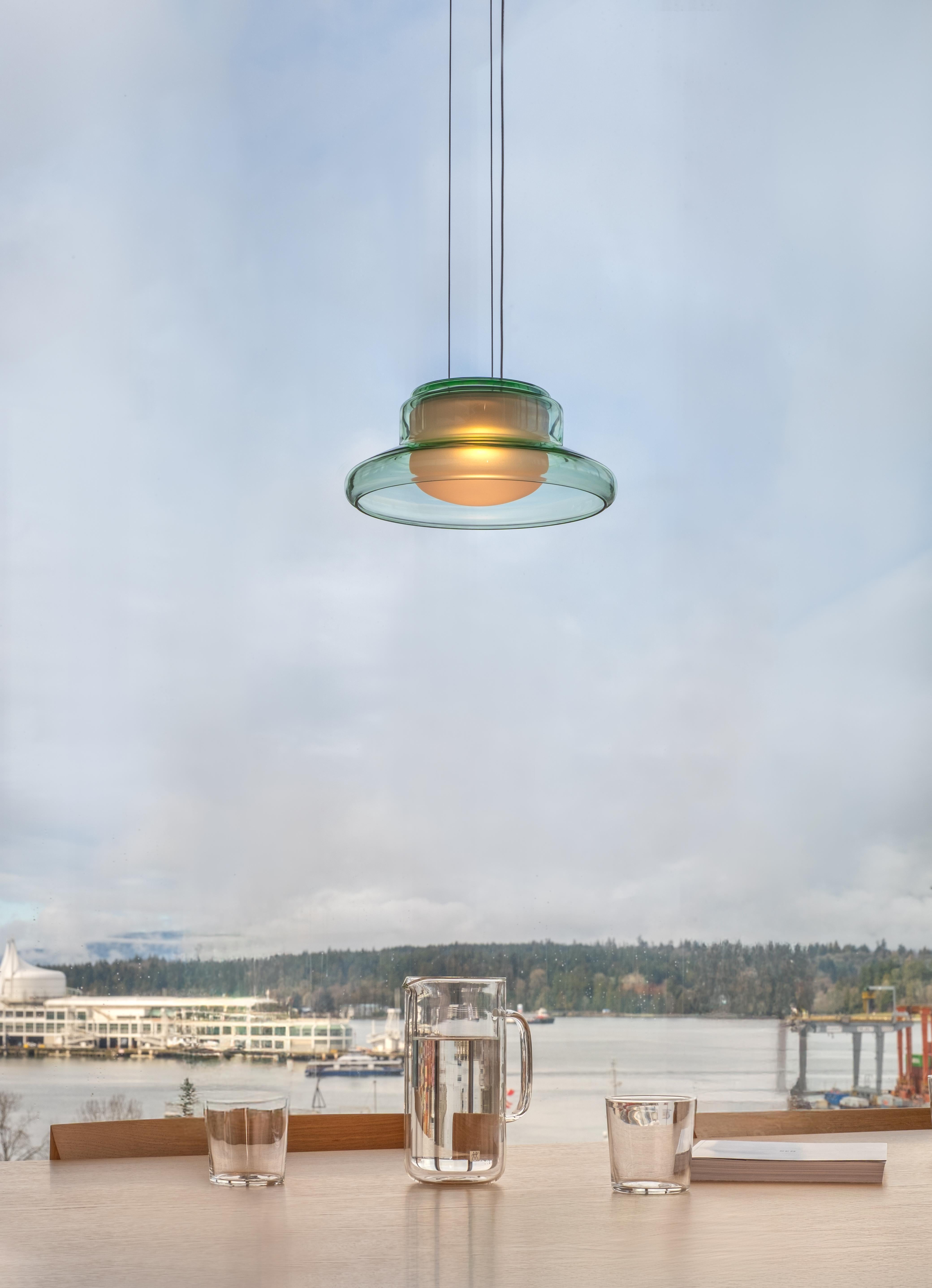 Lampada a sospensione contemporanea 'Pace 28-3', Umber di AND in vendita 5