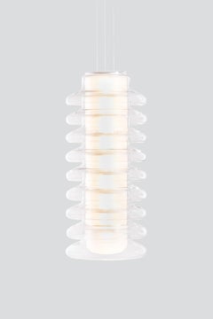 Contemporary Pendant Lamp 'Pace 28-9', Translucent by AND