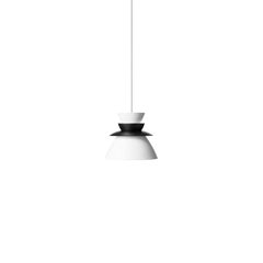 Contemporary Pendant Lamp 'Sundowner 175' by Lyfa, Black