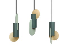Lampe suspendue contemporaine 'Suprematic Two CS5' par NOOM