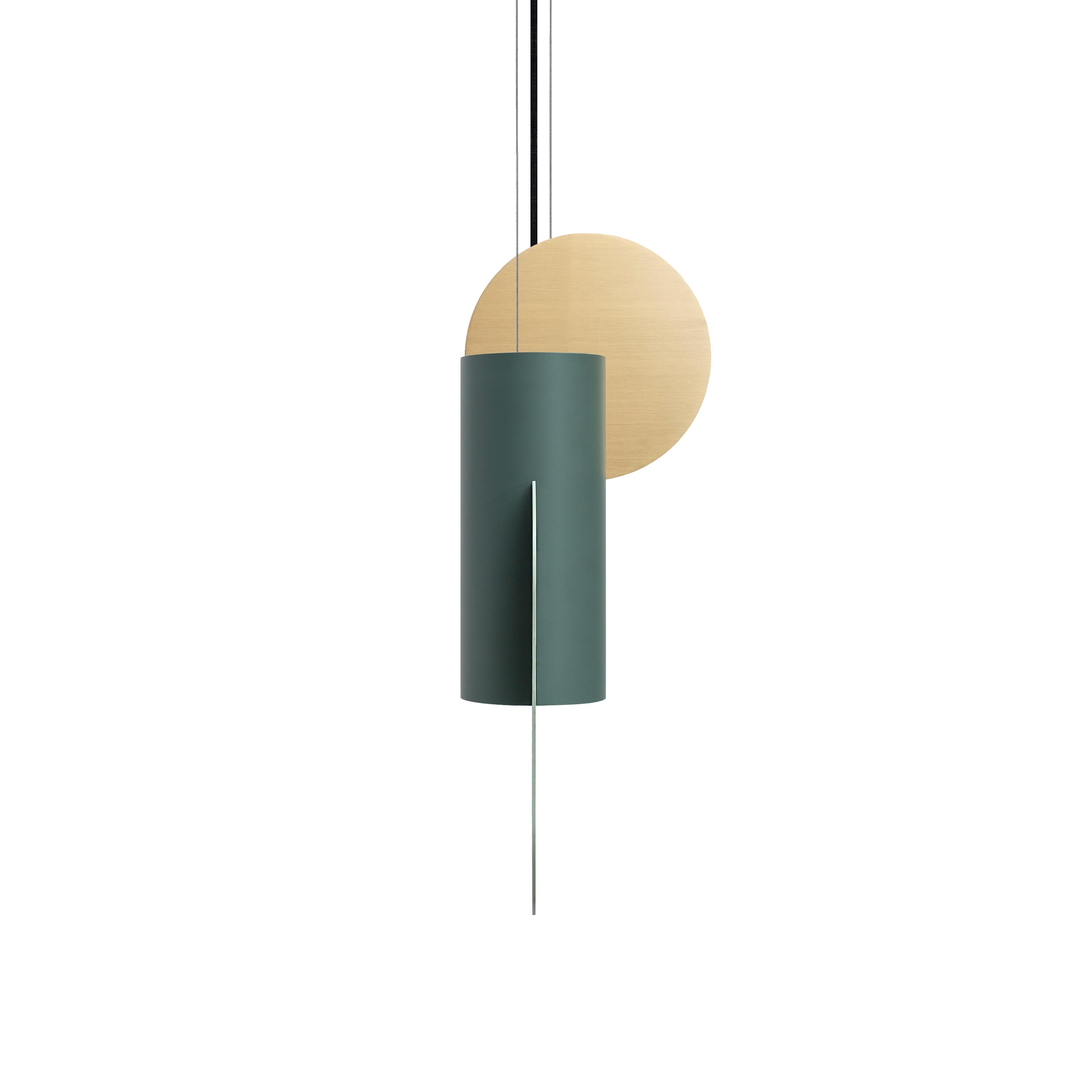 Ukrainian Contemporary Pendant Lamp 'Suprematic Two CS5' by NOOM  For Sale