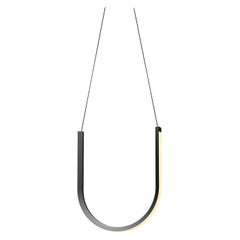 Contemporary Pendant Lamp 'U1' Black