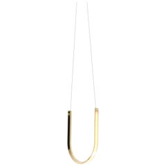 Contemporary Pendant Lamp 'U1' Brass