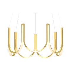 Contemporary Pendant Lamp 'U7' Brass